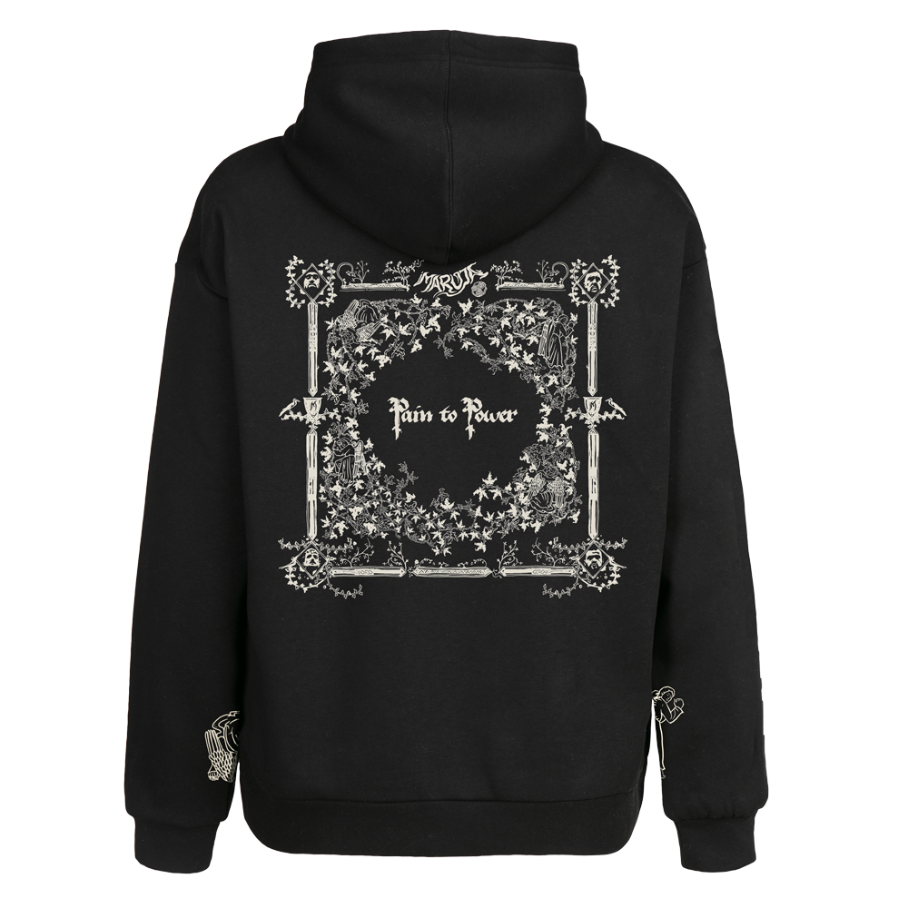 Pain To Power Black Hood