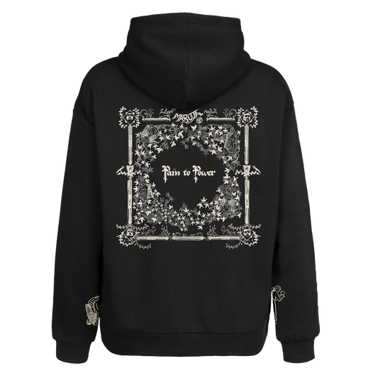 Pain To Power Black Hood