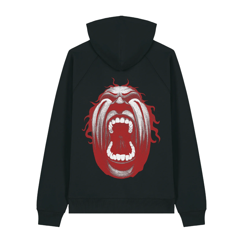 Face Hoodies Black